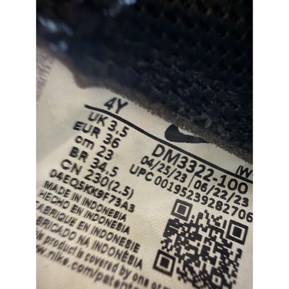 Nike Air Force 1 '07 LV8 Double Swish White/black/gold Colorway 4Y, Womens 5.5 - Picture 13 of 13